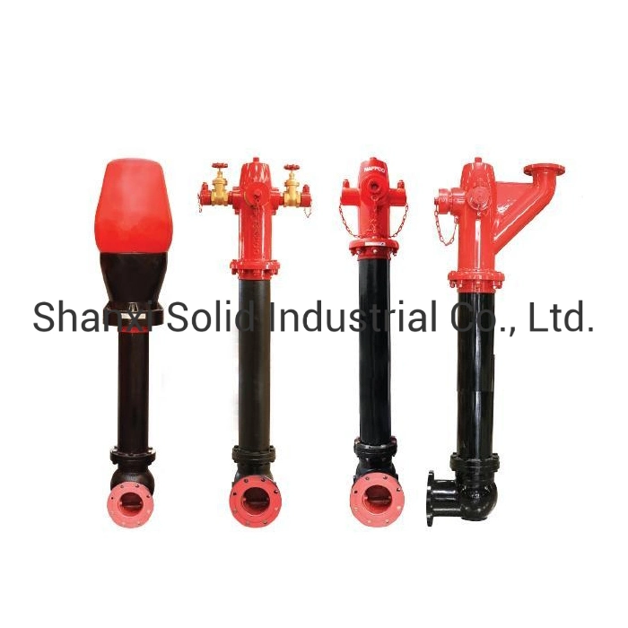 Ductile Iron Pillar Type Red Fire Hydrant DN100