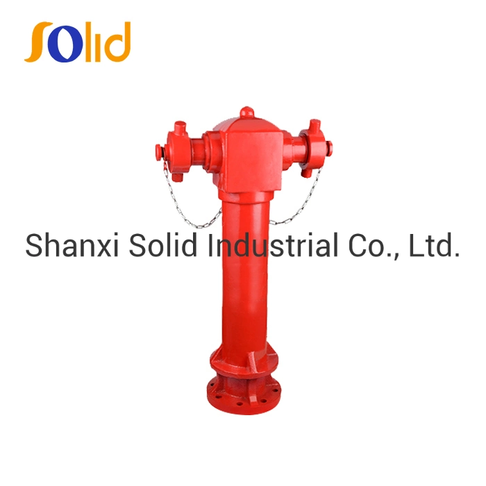 Ductile Iron Pillar Type Red Fire Hydrant DN100