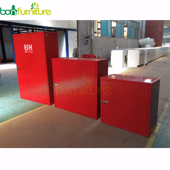 Израильский стальной пожарный шкаф/металлический шкаф для пожарных шлангов 80*80*30